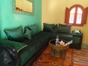 Posezení v ubytování Riad ouhmidi