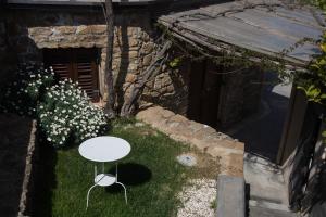 Vonkajšia záhrada v ubytovaní Casa Del Jazz
