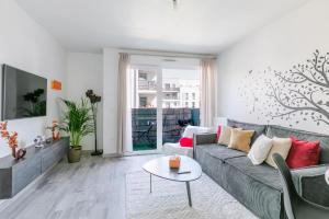 Χώρος καθιστικού στο Charming, Paris in 15 minutes, private Parking