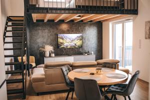 Istumisnurk majutusasutuses Apartmány DVĚ BOBULE 1 kk
