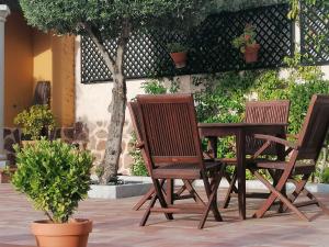 Patio nebo venkovní prostory v ubytování Chalet con encanto