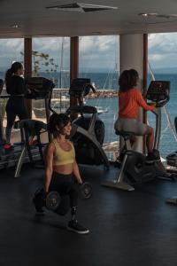 Pusat kecergasan dan/atau kemudahan kecergasan di The Bannister Hotel & Yacht Club by Mint