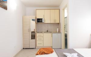 Nhà bếp/bếp nhỏ tại Stunning Apartment In Baska Voda +8 ảnh