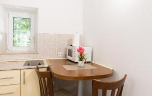 Køkken eller tekøkken på Gorgeous Apartment In Baska Voda