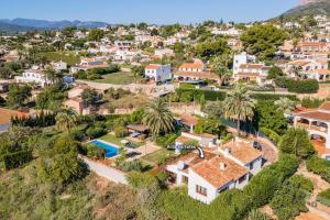 Naturlandskabet i nærheden af villaen