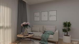 Posezení v ubytování Sașa's Home