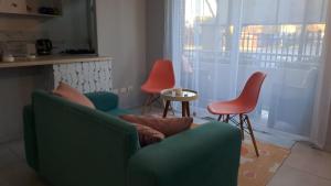 Posezení v ubytování DEPARTAMENTO 3D 1 b DESAYUNO Estacion factura