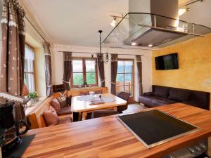 Posezení v ubytování Haus Freynend