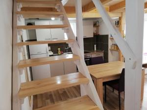 Kuchyňa alebo kuchynka v ubytovaní Apartment Tome Diklo