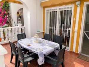 En balkon eller terrasse på Casa Indi Vera