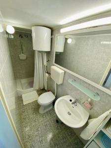 Koupelna v ubytování Apartments and rooms with parking space Mali Losinj (Losinj) - 2497 + 17 fotografií