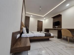 Sjónvarps- og/eða afþreyingartæki á Hotel PRAKASHAM