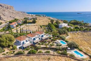 Naturlandskabet i nærheden af villaen