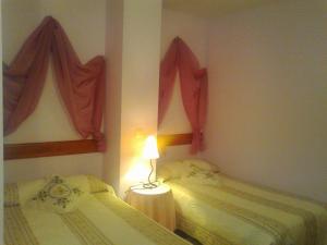 Cama o camas de una habitación en Fuerte de San Mauricio