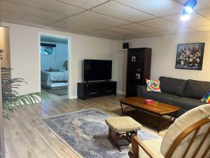 Posezení v ubytování Luxury comforts getaway home