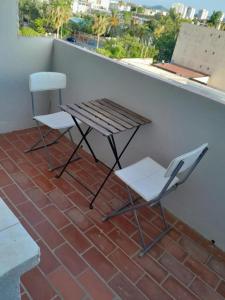 Balkón nebo terasa v ubytování La Nueva + 23 fotografií