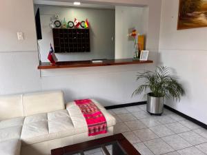 Predel za sedenje v nastanitvi Hotel Qamiri