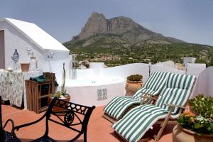 Vista general de una montaña o vista desde la casa vacacional