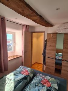 Postel nebo postele na pokoji v ubytování Rustico 'Casa Lupi'