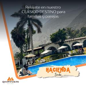 Bazén v ubytování QPÑ Hoteles - Hacienda Nieve Nieve nebo v jeho okolí