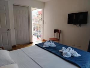 Katil atau katil-katil dalam bilik di Park View Hotel & Restaurant
