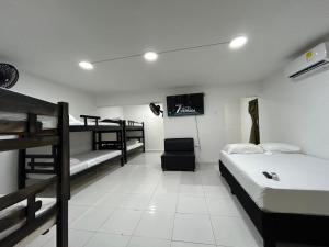 Postel nebo postele na pokoji v ubytování Lago Hotel