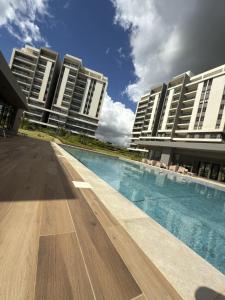 Πισίνα στο ή κοντά στο Sky serenity two rooms apartment