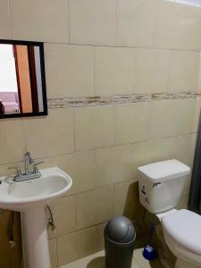 Koupelna v ubytování Casa Marea Suites