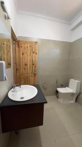 Koupelna v ubytování Hotel Chitkul