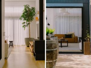 Χώρος καθιστικού στο Monument House