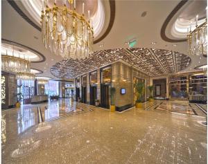Vstupní hala nebo recepce v ubytování Central Hotel Shanghai - Nanjing Road