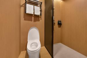 Ένα μπάνιο στο Baiman Hotel Beijing South Railway Station Heyi Subway Station Branch