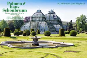 Welcoming 2BR Apt. Near Danube & Millenium Tower外面的花园