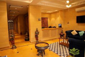 تلفاز و/أو أجهزة ترفيهية في Hotel Chandrangan Excellency,Jaisalmer