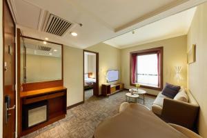 O zonă de relaxare la Rosedale Hotel Hong Kong