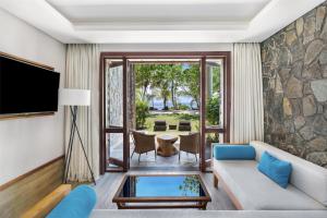 TV o dispositivi per l'intrattenimento presso Kempinski Seychelles Resort