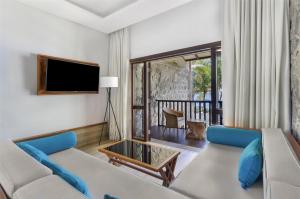 TV o dispositivi per l'intrattenimento presso Kempinski Seychelles Resort