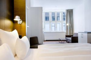 Voodi või voodid majutusasutuse Motel One Prague-Florentinum toas