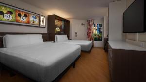 Disney's All-Star Sports Resort房間的床
