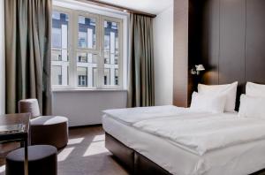 Voodi või voodid majutusasutuse Motel One Prague-Florentinum toas