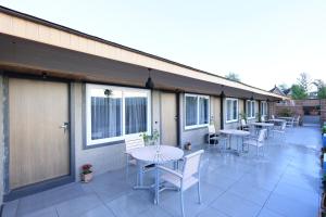 Balkón nebo terasa v ubytování Hotel King Garden