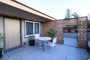 Balkón nebo terasa v ubytování Hotel King Garden