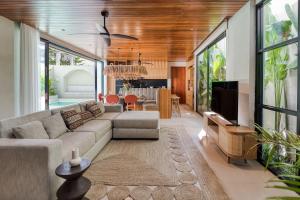 Χώρος καθιστικού στο Adaya Villa 2, Brand New 3BR in Bingin Uluwatu