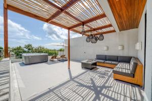 Χώρος καθιστικού στο Adaya Villa 2, Brand New 3BR in Bingin Uluwatu
