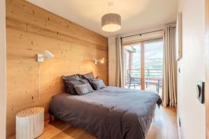 Ένα ή περισσότερα κρεβάτια σε δωμάτιο στο Résidence L'ecrin - ECRIN B21 MAE-0101