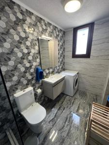 Koupelna v ubytování Casa Spiladia