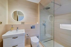 Kúpeľňa v ubytovaní Hotel & Restaurant Chateau Trnová