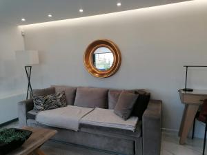 A seating area at The Lop Athens Holidays Luxury Suites