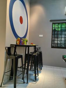 Χώρος καθιστικού στο Hfhomestay