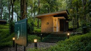 Zahrada ubytování Bobocabin Ranca Upas, Bandung